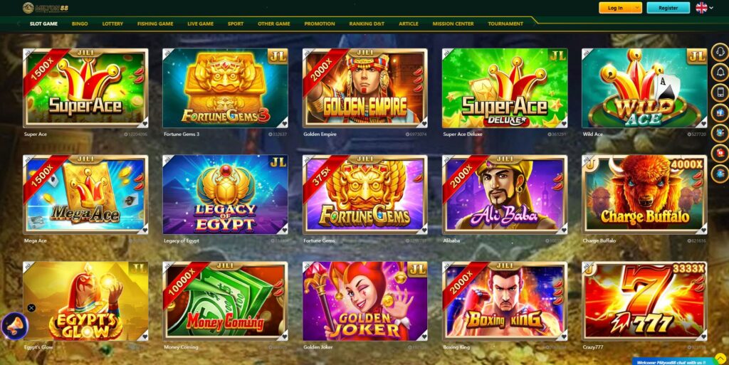 Milyon88 casino best slot games