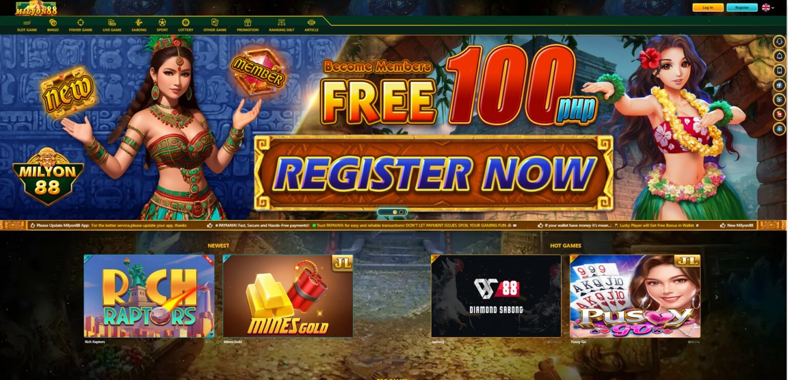 Milyon88 Online Casino| Free Bonus No Deposit Required- PH