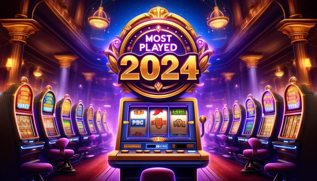 Most played slot games 2024