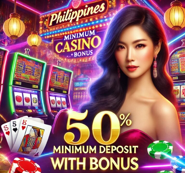 Double your 50 Pesos Minimum deposit with Online Casino Bonus Philippines