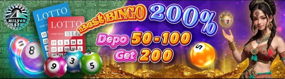 Bingo free bonus at Milyon88