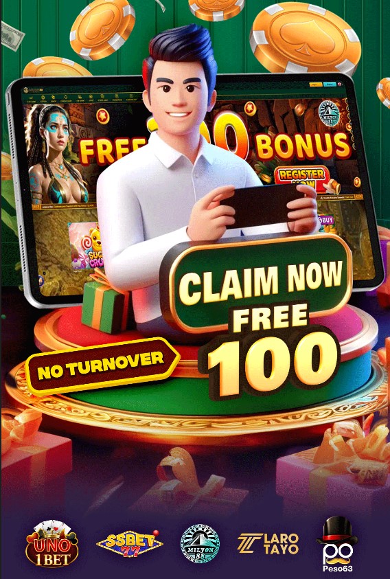 casino free 100 No turnover bonus