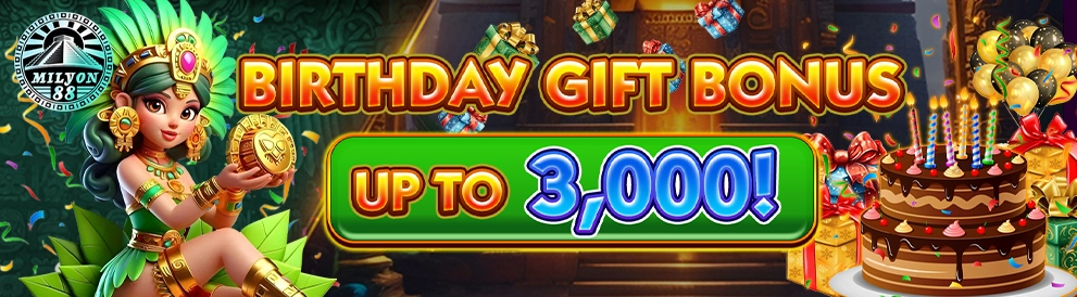 milyon88 birthday bonus