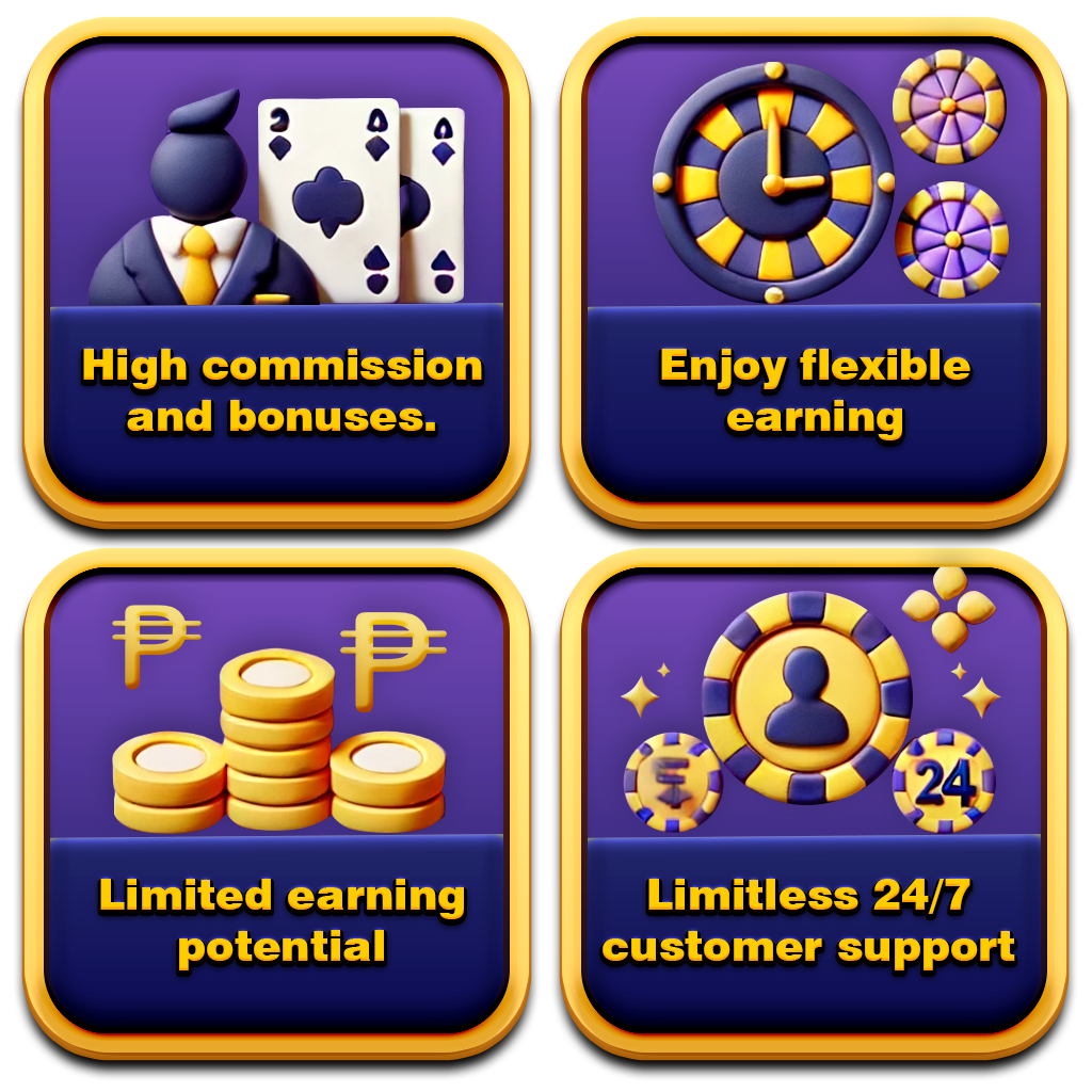 casino agent benefits