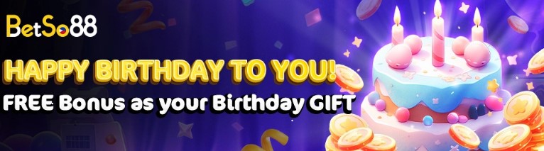 Happy Birthday Bonus promo