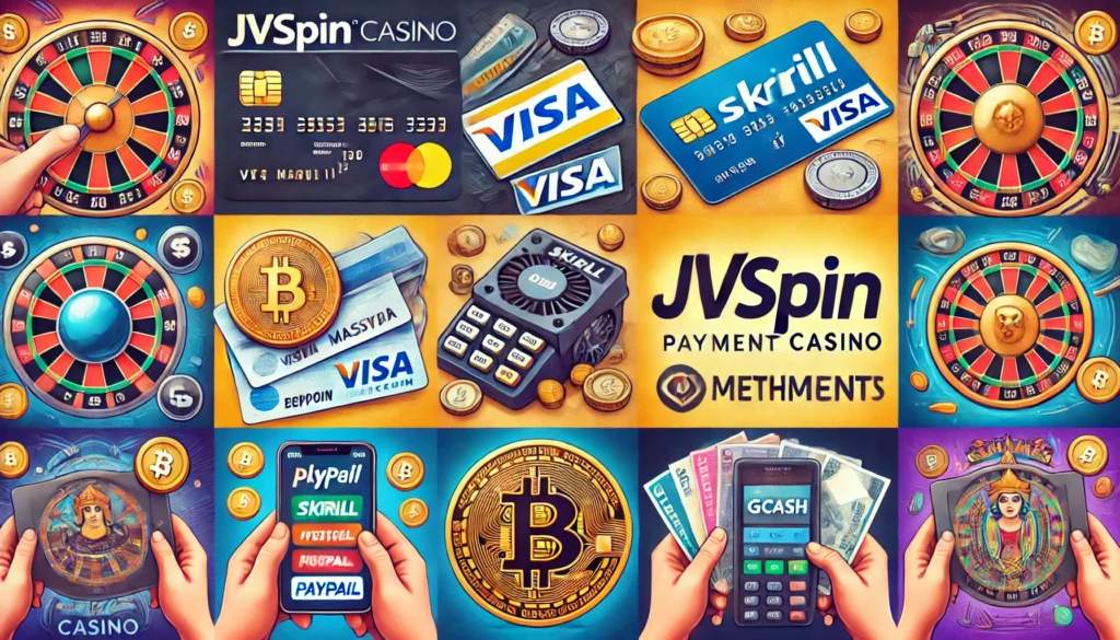 Payment Methods at JVSPIN Casino