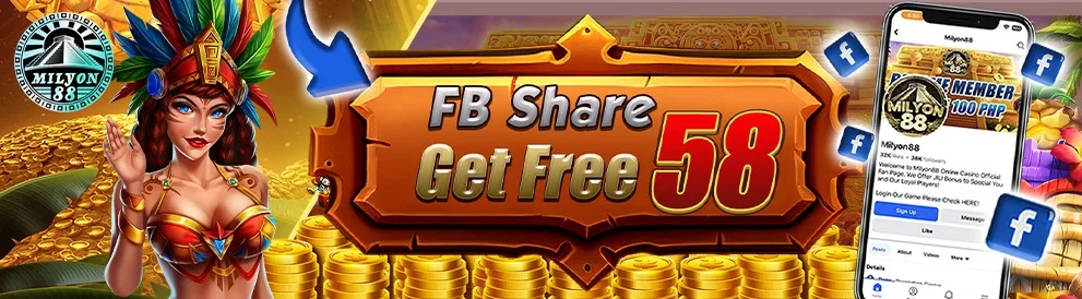 List of Online Casino in the Philippines with Facebook Share Promo