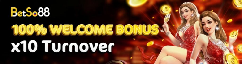 100% deposit welcome bonus casino Philippines