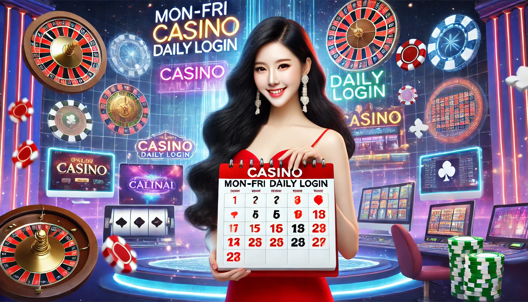 Daily Casino login bonus