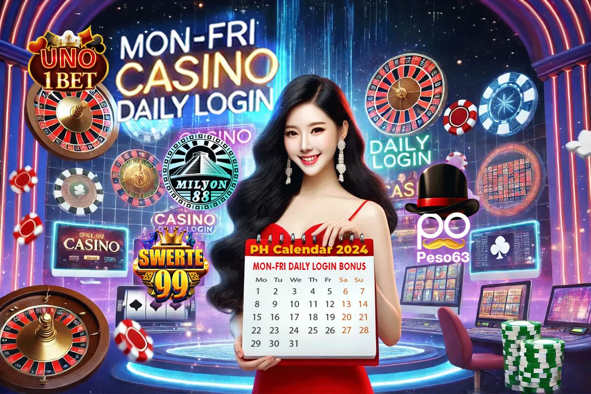 Free Daily casino login bonus Philippines