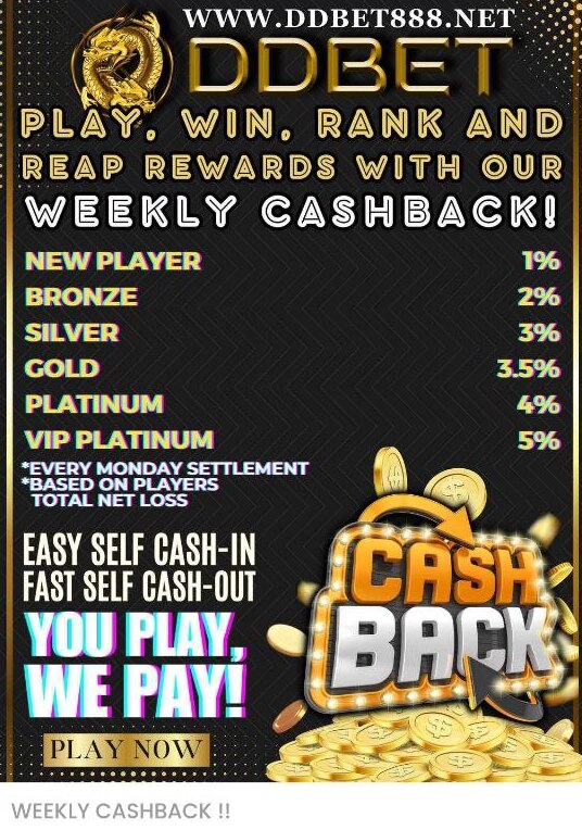 DDBET CASHBACK