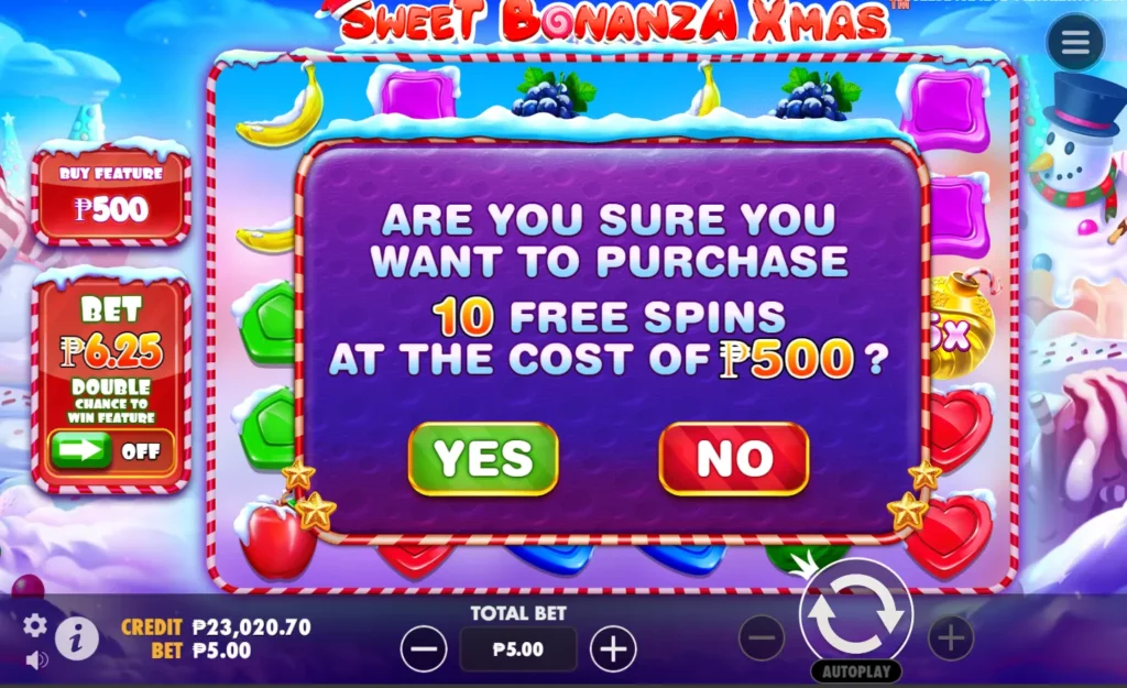 Buy Bonus Feature Sweet Bonanza Xmas