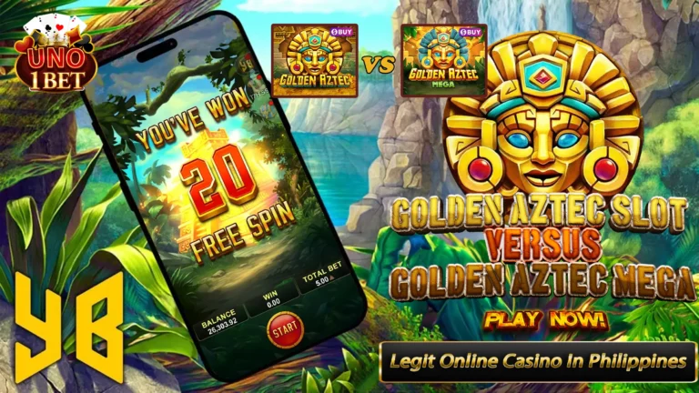 Golden Aztec Slot versus Golden Aztec Mega| YB Slots with free Demo