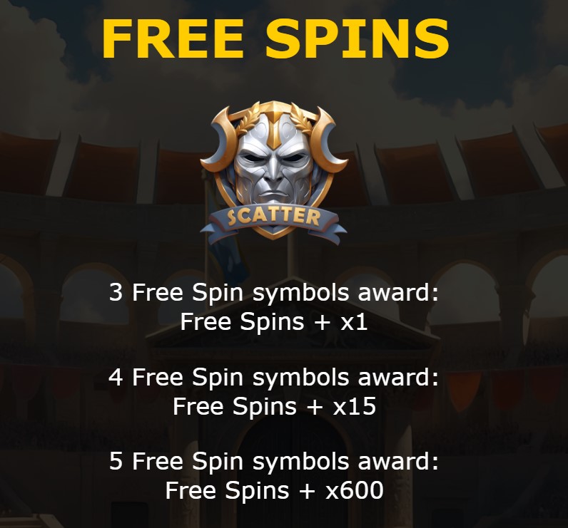 Free Spins at Ceasars slots