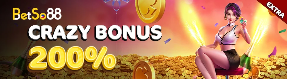 Crazy Bonus at Betso88 casino