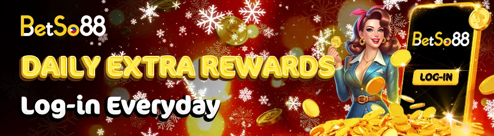 Casino Daily Login Bonus at Betso88